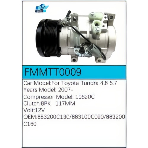 PartzBiz CE: -Compressor for Toyota - FMMTT0009 PartzBiz CE: -Compressor for Toyota - FMMTT0009
