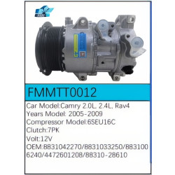 PartzBiz CE FMMTT0012 - สำหรับคอมเพรสเซอร์ Toyota - FMMTT0012 PartzBiz CE FMMTT0012 - สำหรับคอมเพรสเซอร์ Toyota - FMMTT0012