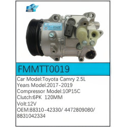 PartzBiz CE FMMTT0019 - สำหรับคอมเพรสเซอร์ Toyota - FMMTT0019 PartzBiz CE FMMTT0019 - สำหรับคอมเพรสเซอร์ Toyota - FMMTT0019