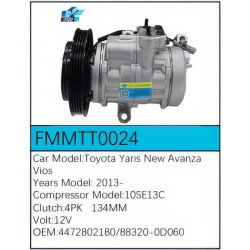 PartzBiz CE FMMTT0024 - สำหรับคอมเพรสเซอร์ Toyota - FMMTT0024 PartzBiz CE FMMTT0024 - สำหรับคอมเพรสเซอร์ Toyota - FMMTT0024