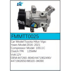 PartzBiz CE FMMTT0025 - สำหรับคอมเพรสเซอร์ Toyota - FMMTT0025 PartzBiz CE FMMTT0025 - สำหรับคอมเพรสเซอร์ Toyota - FMMTT0025