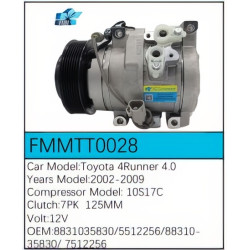 PartzBiz CE FMMTT0028 - สำหรับคอมเพรสเซอร์ Toyota - FMMTT0028 PartzBiz CE FMMTT0028 - สำหรับคอมเพรสเซอร์ Toyota - FMMTT0028