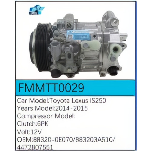 PartzBiz CE: -สำหรับคอมเพรสเซอร์ Toyota - FMMTT0029 PartzBiz CE: -สำหรับคอมเพรสเซอร์ Toyota - FMMTT0029