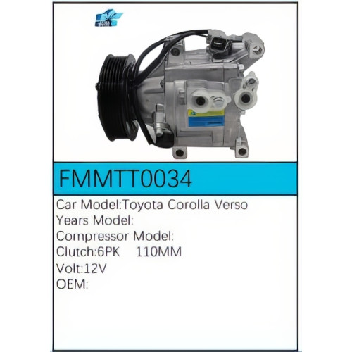 PartzBiz CE: -Compressor for  Toyota - FMMTT0034