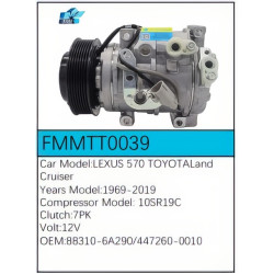 PartzBiz CE FMMTT0039 - สำหรับคอมเพรสเซอร์ Toyota - FMMTT0039 PartzBiz CE FMMTT0039 - สำหรับคอมเพรสเซอร์ Toyota - FMMTT0039