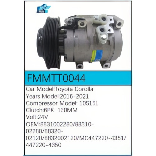 PartzBiz CE: -Compressor for  Toyota - FMMTT0044