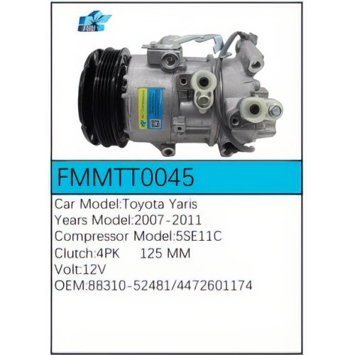 PartzBiz CE: -สำหรับคอมเพรสเซอร์ Toyota - FMMTT0045 PartzBiz CE: -สำหรับคอมเพรสเซอร์ Toyota - FMMTT0045