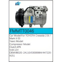 PartzBiz CE FMMTT0046 - สำหรับคอมเพรสเซอร์ Toyota - FMMTT0046 PartzBiz CE FMMTT0046 - สำหรับคอมเพรสเซอร์ Toyota - FMMTT0046