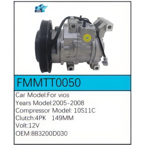PartzBiz CE: -สำหรับคอมเพรสเซอร์ Toyota - FMMTT0050 PartzBiz CE: -สำหรับคอมเพรสเซอร์ Toyota - FMMTT0050