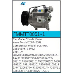 PartzBiz CE FMMTT0051-1 - สำหรับคอมเพรสเซอร์ Toyota - FMMTT0051-1 PartzBiz CE FMMTT0051-1 - สำหรับคอมเพรสเซอร์ Toyota - FMMTT0051-1