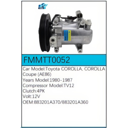 PartzBiz CE: -Compressor for  Toyota - FMMTT0052