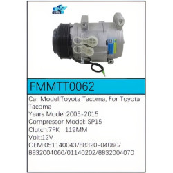 PartzBiz CE FMMTT0062 - สำหรับคอมเพรสเซอร์ Toyota - FMMTT0062 PartzBiz CE FMMTT0062 - สำหรับคอมเพรสเซอร์ Toyota - FMMTT0062