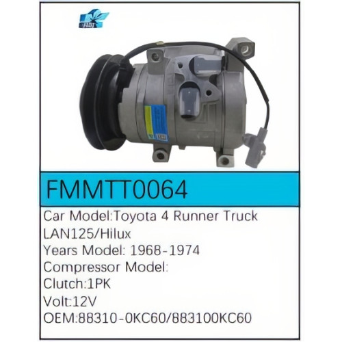 PartzBiz CE: -Compressor for  Toyota - FMMTT0064