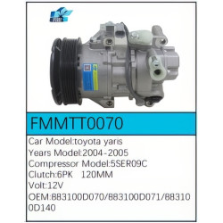 PartzBiz CE FMMTT0070 - สำหรับคอมเพรสเซอร์ Toyota - FMMTT0070 PartzBiz CE FMMTT0070 - สำหรับคอมเพรสเซอร์ Toyota - FMMTT0070