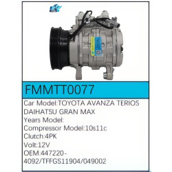PartzBiz CE FMMTT0077 - สำหรับคอมเพรสเซอร์ Toyota - FMMTT0077 PartzBiz CE FMMTT0077 - สำหรับคอมเพรสเซอร์ Toyota - FMMTT0077