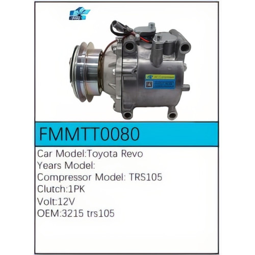 PartzBiz CE: -สำหรับคอมเพรสเซอร์ Toyota - FMMTT0080 PartzBiz CE: -สำหรับคอมเพรสเซอร์ Toyota - FMMTT0080