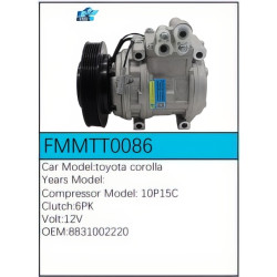 PartzBiz CE FMMTT0086 - Compressor for Toyota - FMMTT0086 PartzBiz CE FMMTT0086 - Compressor for Toyota - FMMTT0086