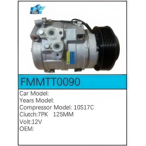 PartzBiz CE: -Compressor for Toyota - FMMTT0090 PartzBiz CE: -Compressor for Toyota - FMMTT0090