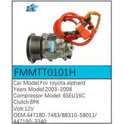 PartzBiz CE FMMTT0101H - Compressor for Toyota - FMMTT0101H PartzBiz CE FMMTT0101H - Compressor for Toyota - FMMTT0101H
