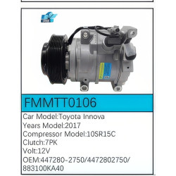 PartzBiz CE FMMTT0106 - Compressor for Toyota - FMMTT0106 PartzBiz CE FMMTT0106 - Compressor for Toyota - FMMTT0106