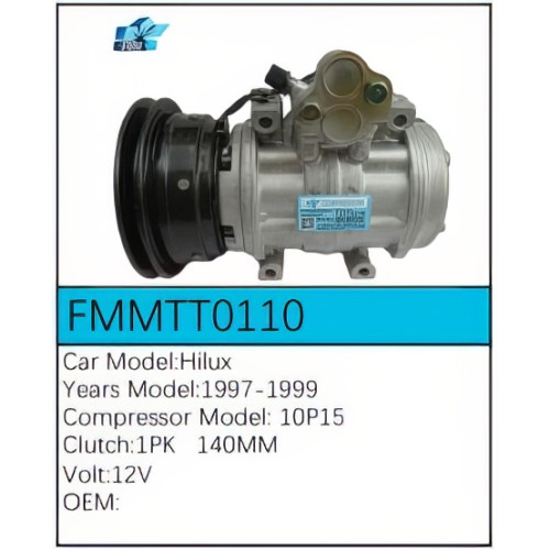 PartzBiz CE: -Compressor for Toyota - FMMTT0110 PartzBiz CE: -Compressor for Toyota - FMMTT0110