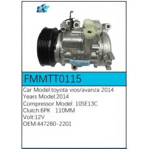 PartzBiz CE: -Compressor for  Toyota - FMMTT0115