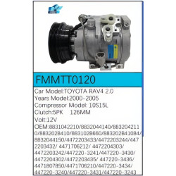 PartzBiz CE FMMTT0120 - Compressor for Toyota - FMMTT0120 PartzBiz CE FMMTT0120 - Compressor for Toyota - FMMTT0120