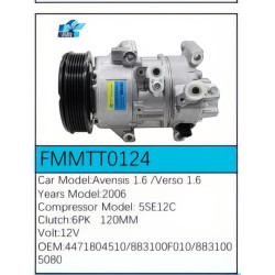 PartzBiz CE FMMTT0124 - Compressor for Toyota - FMMTT0124 PartzBiz CE FMMTT0124 - Compressor for Toyota - FMMTT0124