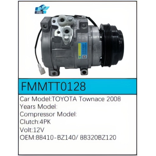PartzBiz CE: -Compressor for Toyota - FMMTT0128 PartzBiz CE: -Compressor for Toyota - FMMTT0128