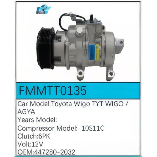 PartzBiz CE: -Compressor for  Toyota - FMMTT0135