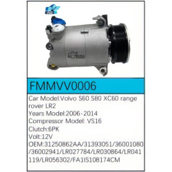 PartzBiz CE FMMVV0006 - สำหรับคอมเพรสเซอร์ Volvo - FMMVV0006 PartzBiz CE FMMVV0006 - สำหรับคอมเพรสเซอร์ Volvo - FMMVV0006
