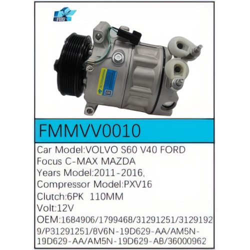 PartzBiz CE: -สำหรับคอมเพรสเซอร์ Volvo - FMMVV0010