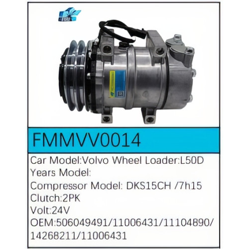 PartzBiz CE: -สำหรับคอมเพรสเซอร์ Volvo - FMMVV0014 PartzBiz CE: -สำหรับคอมเพรสเซอร์ Volvo - FMMVV0014
