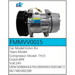 PartzBiz CE FMMVV0015 - สำหรับคอมเพรสเซอร์ Volvo - FMMVV0015 PartzBiz CE FMMVV0015 - สำหรับคอมเพรสเซอร์ Volvo - FMMVV0015