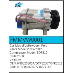 PartzBiz CE FMMVW0001 - สำหรับคอมเพรสเซอร์ Volkswagen - FMMVW0001 PartzBiz CE FMMVW0001 - สำหรับคอมเพรสเซอร์ Volkswagen - FMMVW0001