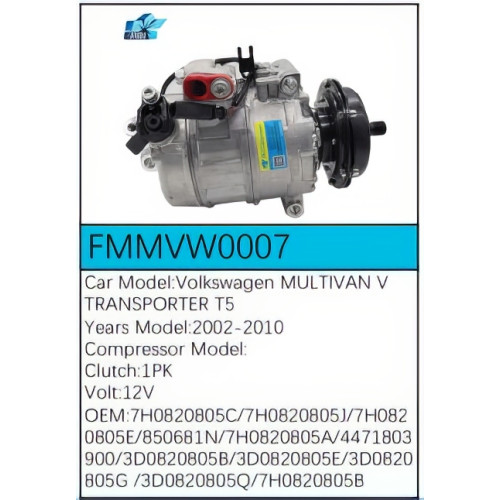PartzBiz CE: -Compressor for  Volkswagen - FMMVW0007