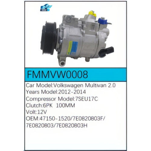 PartzBiz CE: -สำหรับคอมเพรสเซอร์ Volkswagen - FMMVW0008 PartzBiz CE: -สำหรับคอมเพรสเซอร์ Volkswagen - FMMVW0008