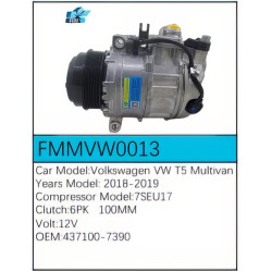 PartzBiz CE FMMVW0013 - สำหรับคอมเพรสเซอร์ Volkswagen - FMMVW0013 PartzBiz CE FMMVW0013 - สำหรับคอมเพรสเซอร์ Volkswagen - FMMVW0013