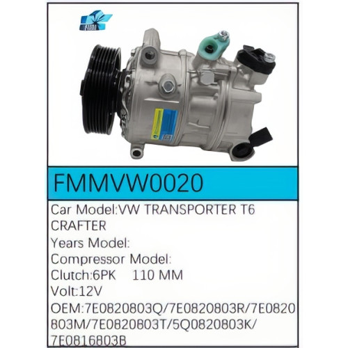 PartzBiz CE: -สำหรับคอมเพรสเซอร์ Volkswagen - FMMVW0020 PartzBiz CE: -สำหรับคอมเพรสเซอร์ Volkswagen - FMMVW0020