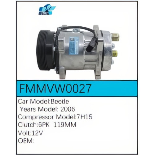 PartzBiz CE: -สำหรับคอมเพรสเซอร์ Volkswagen - FMMVW0027 PartzBiz CE: -สำหรับคอมเพรสเซอร์ Volkswagen - FMMVW0027