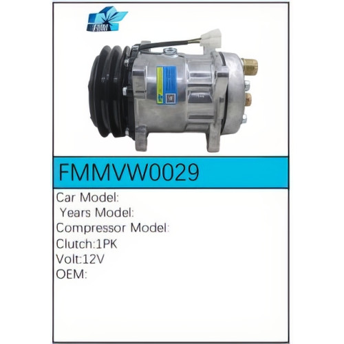 PartzBiz CE: -สำหรับคอมเพรสเซอร์ Volkswagen - FMMVW0029 PartzBiz CE: -สำหรับคอมเพรสเซอร์ Volkswagen - FMMVW0029
