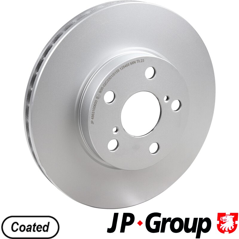 PartzBiz CE: 4863100600-Brake Disc PartzBiz CE: 4863100600-Brake Disc
