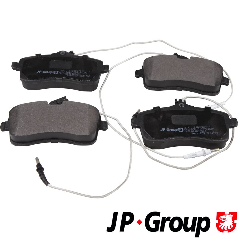 PartzBiz CE: 4163607510-Brake Pad Set, disc brake PartzBiz CE: 4163607510-Brake Pad Set, disc brake