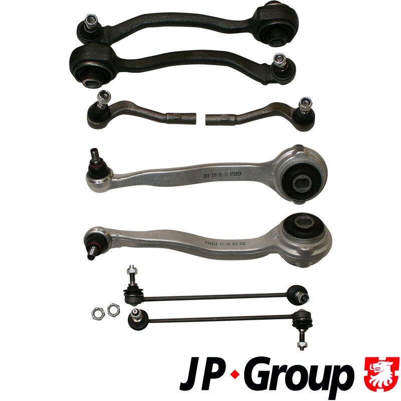 PartzBiz CE: 1340102210-Control/Trailing Arm Kit, wheel suspension PartzBiz CE: 1340102210-Control/Trailing Arm Kit, wheel suspension