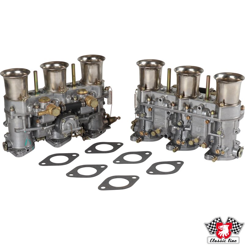PartzBiz CE: 1615101010-Dual carburettor set, Weber style PartzBiz CE: 1615101010-Dual carburettor set, Weber style