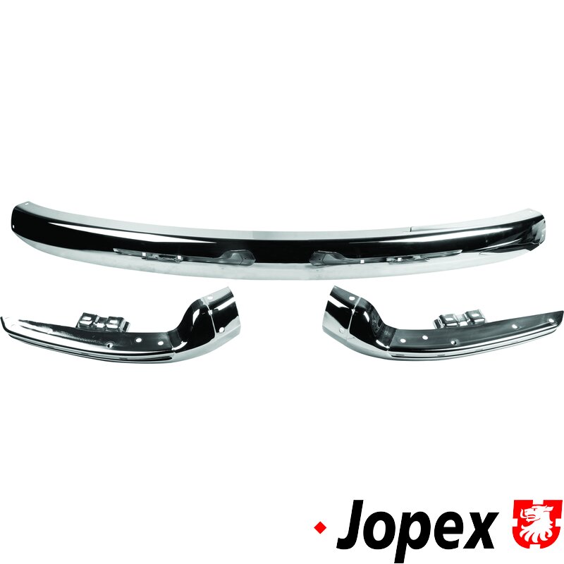 PartzBiz CE: 8184102210-Bumper set, front, chrome PartzBiz CE: 8184102210-Bumper set, front, chrome