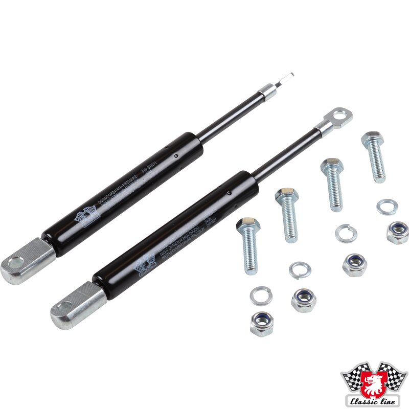PartzBiz CE: 8181200210-ชุดสปริงแก๊สสำหรับฝากระโปรงหน้า สีดำ 2 ชิ้น PartzBiz CE: 8181200210-ชุดสปริงแก๊สสำหรับฝากระโปรงหน้า สีดำ 2 ชิ้น