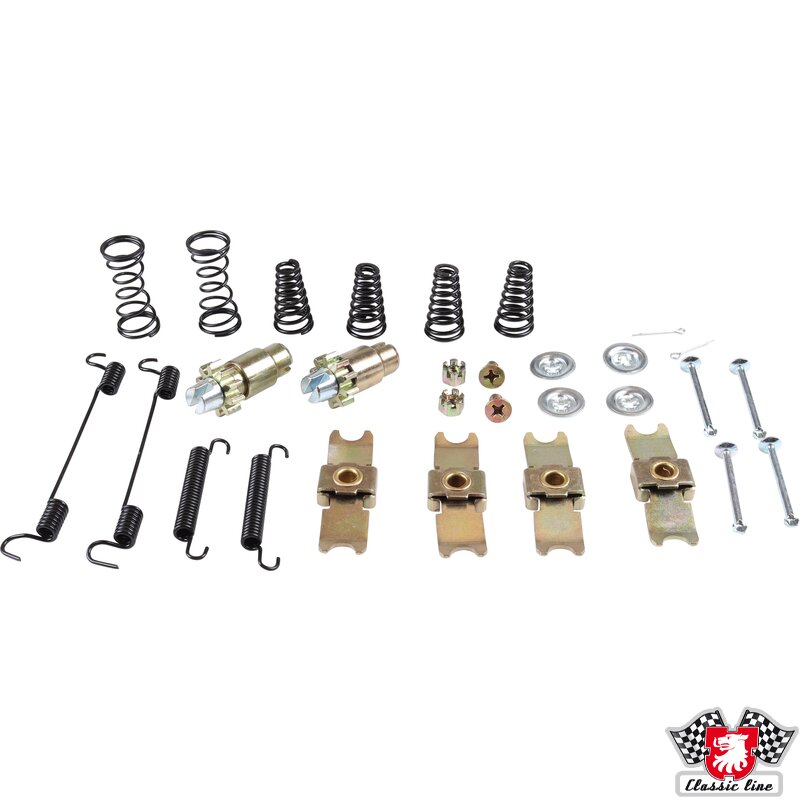 PartzBiz CE: 1664000810-Hardware kit for parking brake shoes PartzBiz CE: 1664000810-Hardware kit for parking brake shoes