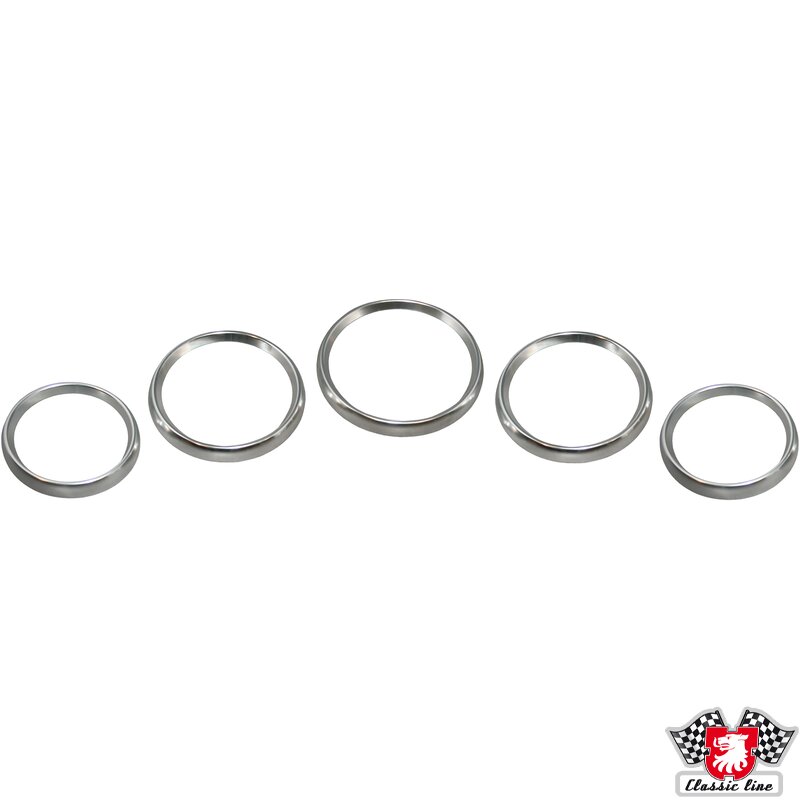 PartzBiz CE: 1699650210-Instrument bezel set, aluminium, heavy duty PartzBiz CE: 1699650210-Instrument bezel set, aluminium, heavy duty