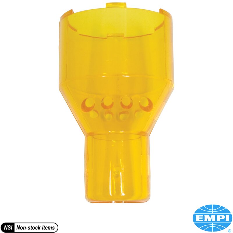 PartzBiz CE: 8196002508-Lamp shield for whip lamp, yellow PartzBiz CE: 8196002508-Lamp shield for whip lamp, yellow